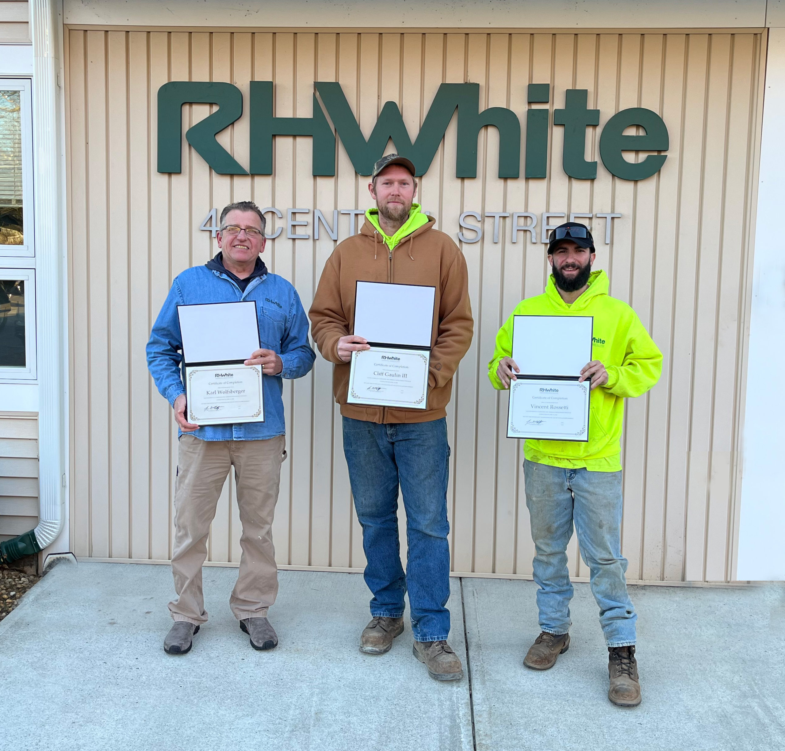 Graduates Of Foreman Development Program | R.H. White